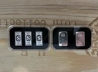 Lot of 5 Grams .9999 Silver Bullion  2 Germania Mint Bars & 3 Money Gram Bar