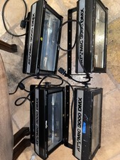 4x Martin Atomic 3000 DMX Strobe Lights. VARIOUS CONDITIONS