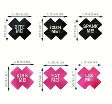 Nipple Cross Shape Covers Self Adhesive Stickers Breast Pasties Disposable