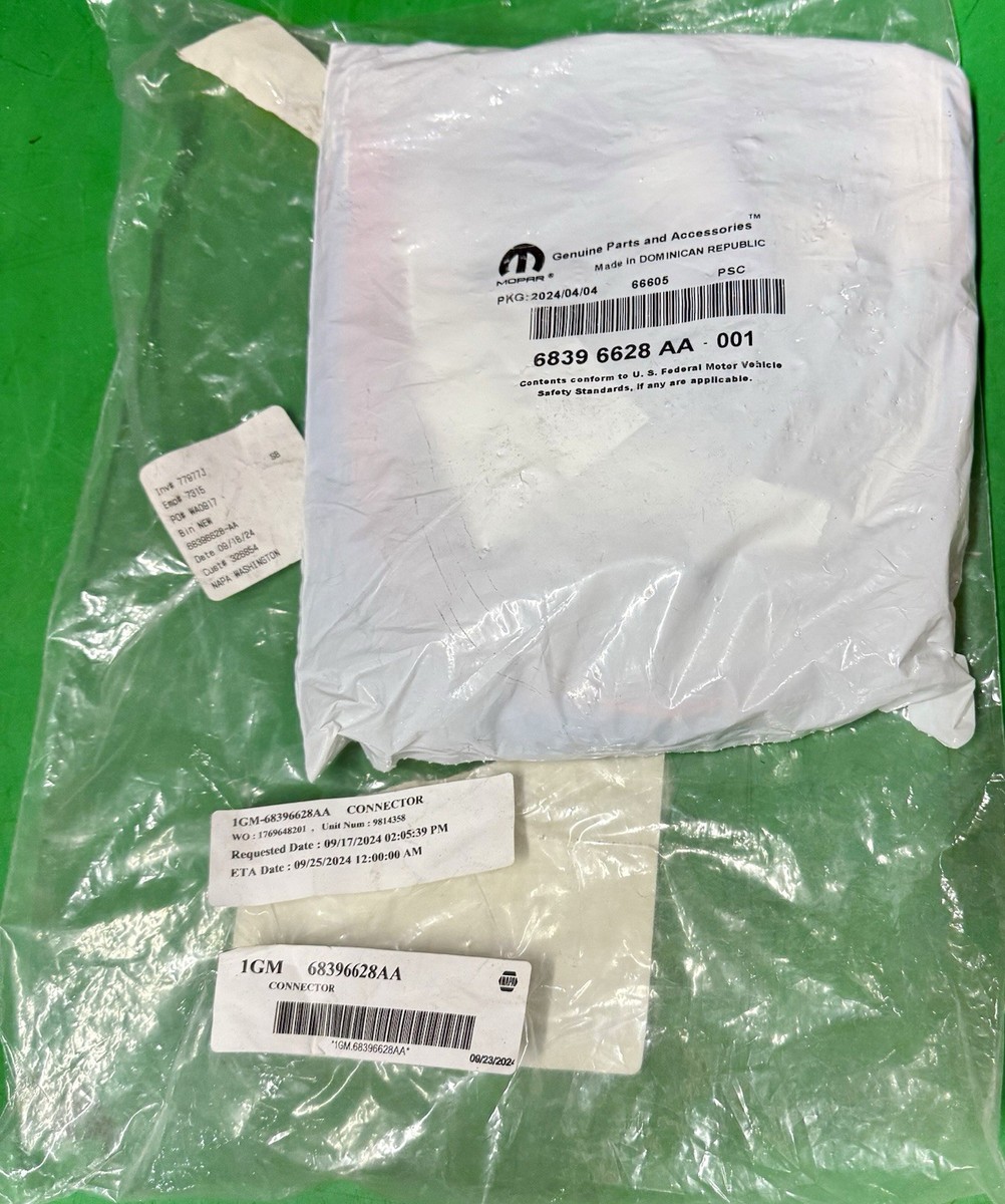 GENUINE OEM MOPAR 6839 6628 AA 68396628AA WIRING KIT⚡FREE