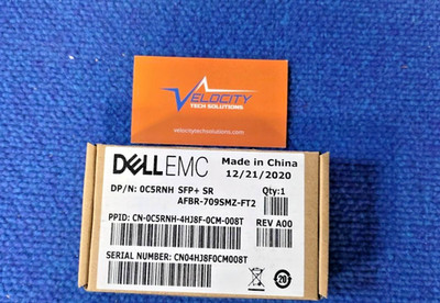 DELL C5RNH AFBR-709SMZ-FT2 SFP+ SR 10GBASE-SR 850nm Optical Transceiver