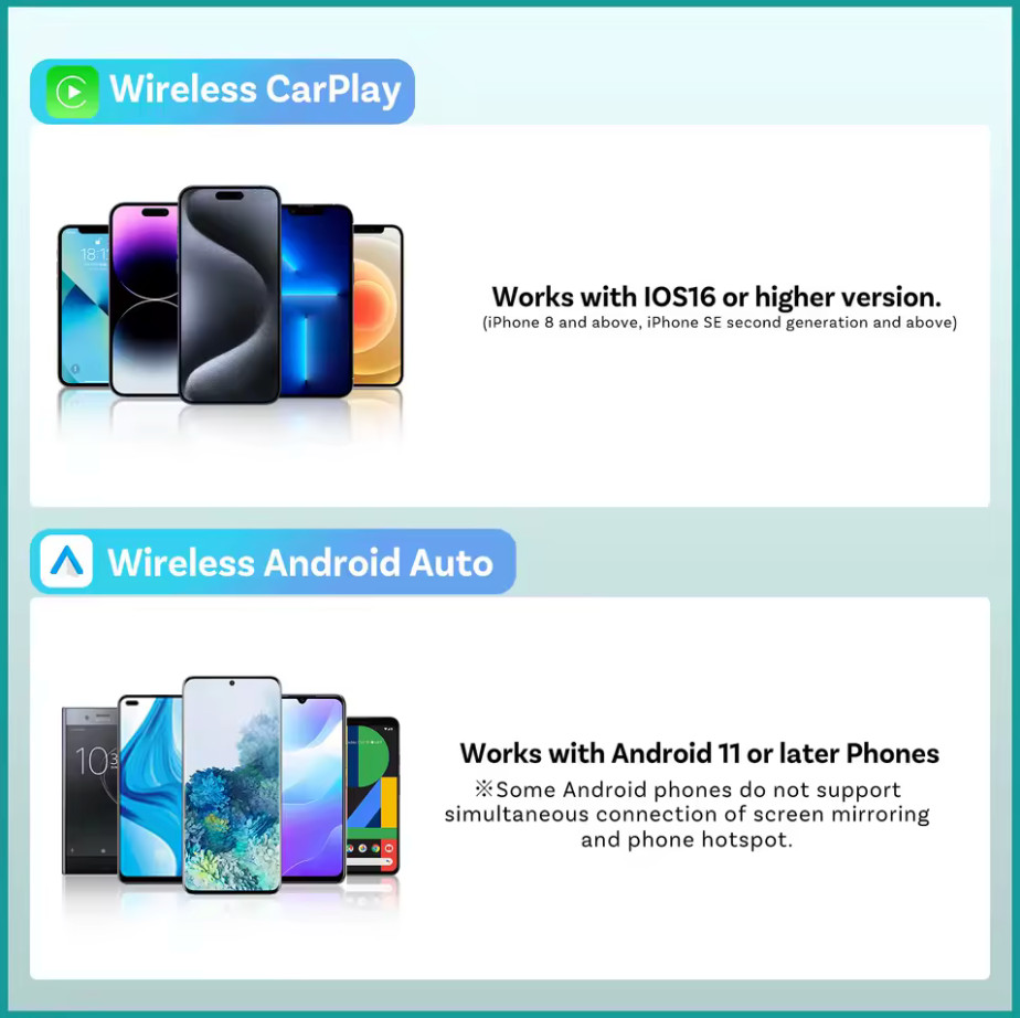 Schermo OTTOCAST Express 9.0 10.26" Android 12 CarPlay Auto WIFI Bluetooth GPS - Miniatura 7