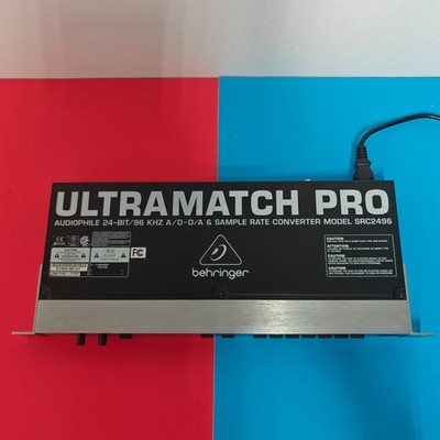Behringer Ultramatch Pro SRC2496 24-Bit/96 kHz A/D-D/A & Sample Rate Converter