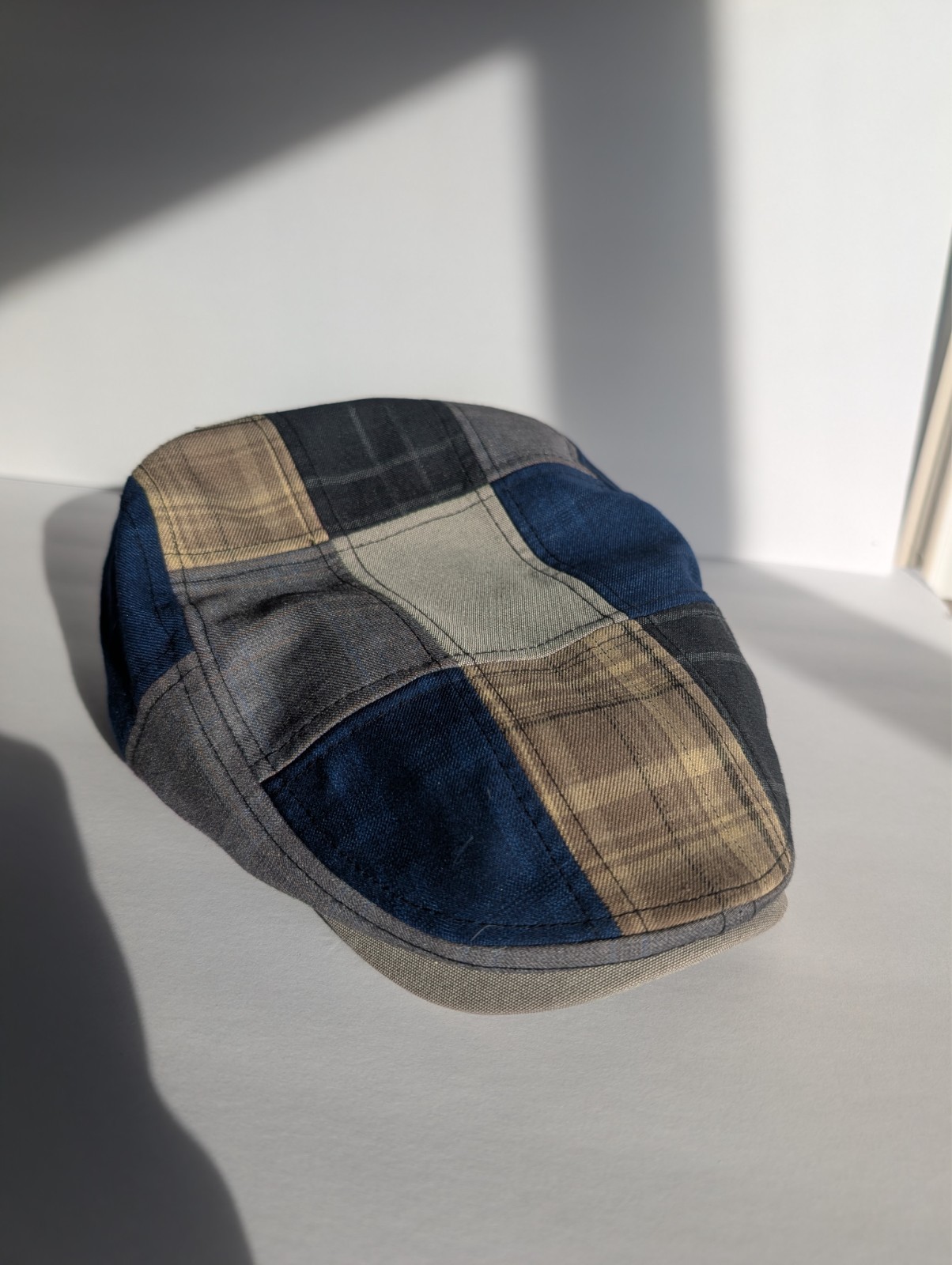 Boston Scally Dad Patchwork Hat Size - ML Medium … - image 3