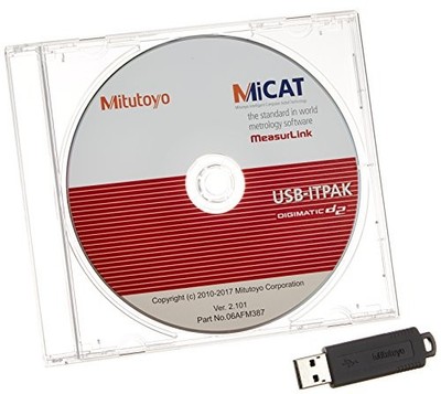 Mitutoyo Measurement Data Acquisition Software 06AFM386 USB-ITPAK/V2.1 TI