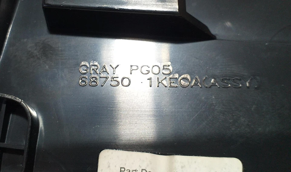 687501KE0A REJILLA AIREADORA / 69642 / 164354 PARA NISSAN JUKE F15 ACENTA - Imagen 3 de 4