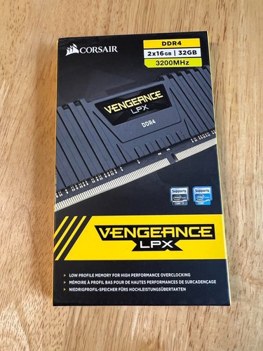 Corsair VENGEANCE LPX RAM DDR4 32 GB (2x16 GB) 3200 MHz CL16 Intel XMP 2.0