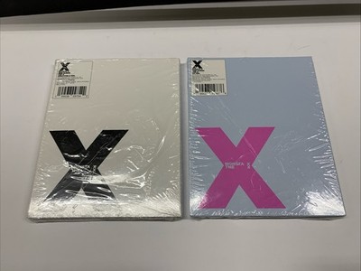 New Monsta X CD The X Mini Album XX Ver and Unknown X Ver K-Pop Boy Band Bundle