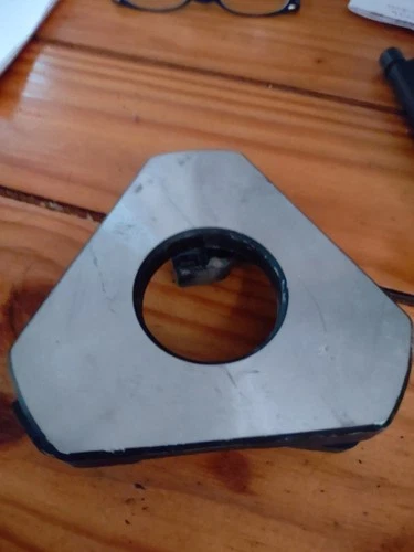 Site Pro Aluminum Tripod Head W/3 Bolts & Bottom Plates image 2