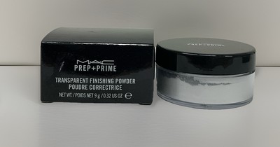 MAC Prep + Prime Transparent Finishing Powder 0.32 Oz NIB