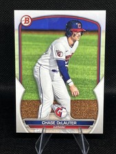 CHASE DeLAUTER 2023 Bowman BP-103 Prospects Paper Cleveland Guardians