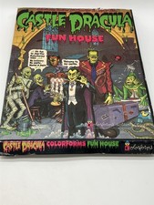 Rare Castle Dracula Fun House Colorforms 1976