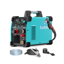 Bestarc 50A Plasma Cutter Machine Pilot Arc , 110/220V Dual Voltage, 3/4" Ma...