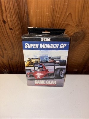 VTG Super Monaco GP (Sega Game Gear, 1992) Factory Sealed