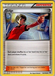 Judge 143/162 XY - BREAKthrough Uncommon Trainer Supporter