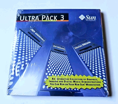Sun Microsystems Ultra Pack 3 Software CD Sealed for Sun Workstation | eBay