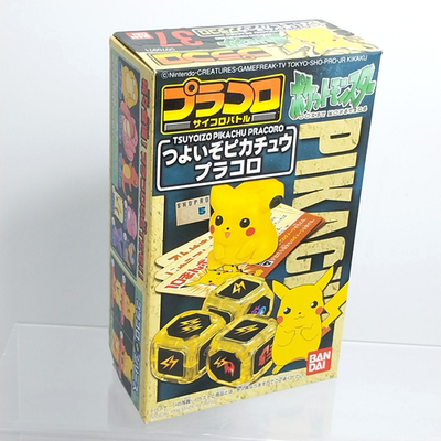 Pokemon Pracoro Dice Battle Game Toy Bandai 1998 Japan Pikachu