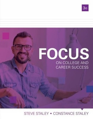 FOCUS on College and Career Success by Constance Staley (English) Paperback Book