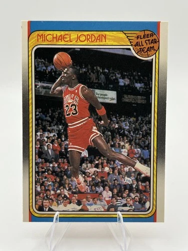 1988-89 Fleer - Fleer All Star Team Michael Jordan #120 A120