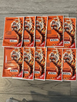Tiger Balm Pain Relieving Patch 4  x 2.75'' 4 Patches Pack, Set Of 10, 40 pcs