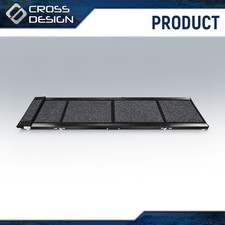 71" x 20" Dog Car Ramp,Foldable Dog SUV Truck Ramp with Non-Slip Rug Surface