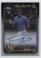 2024 Topps Chrome Rookie Auto Refractor 393/499 Tristan Gray #RA-TGR Auto 1bi0