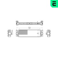 ERA LadeluftküHler LLK FüR Mercedes Sprinter 35-T Kasten 316 CDI 313 VW 907