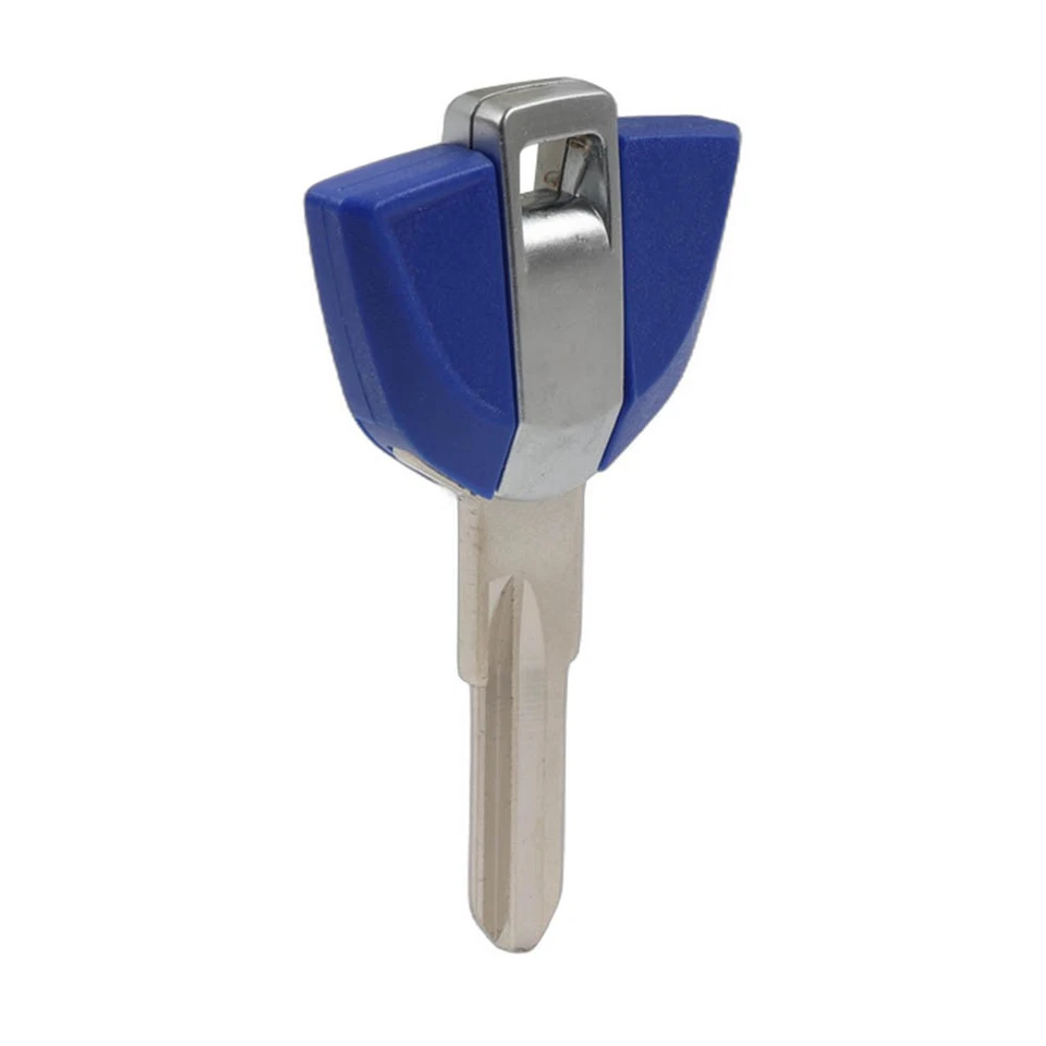 Llave de hoja en blanco azul para motocicleta sin cortar para BMW G310GS G310R C650 GT F700 F800GS Foto 4 de 4