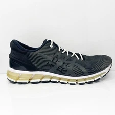 Asics Mens Gel Quantum 360 4 1021A028 Black Running Shoes Sneakers Size 13