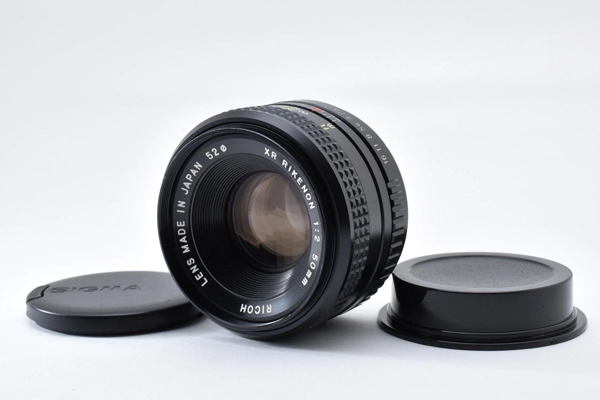 Ricoh f/2 Camera Lenses 50mm Focal for sale | eBay