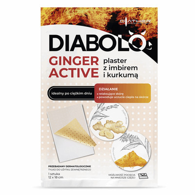 Cerotto Diabolo Ginger Active con zenzero e curcuma, 1 pz.