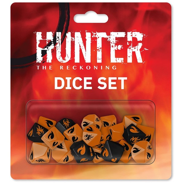 Hunter: The Reckoning 5Th Edition Roleplaying Game Dice Set (Us Import)-image