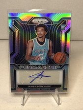 2021-22 Panini Prizm - Rookie Penmanship James Bouknight #RP-JBO Silver Prizm...