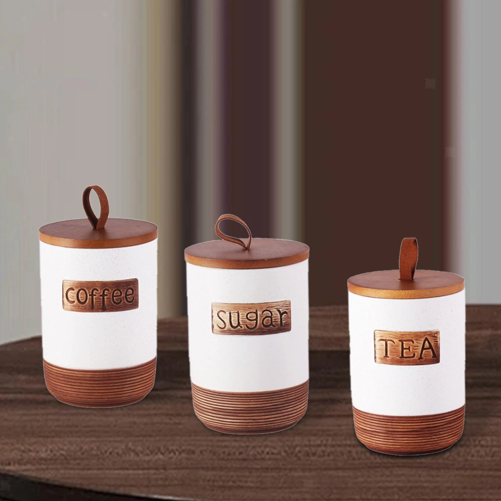 Storage Jar Airtight White Container Handmade Decorative Modern Crafting