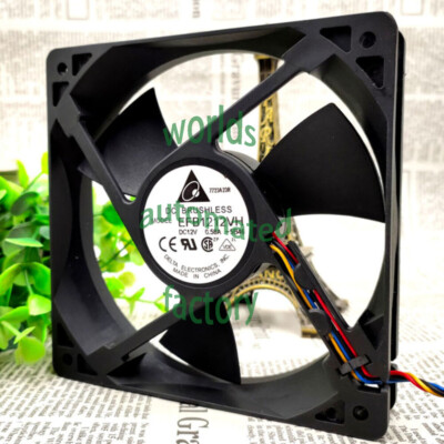 DELTA EFB1212VH 12025 12V 0.58A 12CM 4-wire Inverter Cooling Industrial Fan