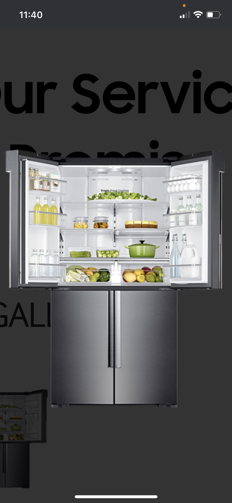 Samsung 714l French Door Fridge eBay