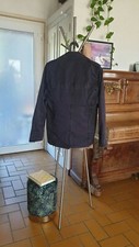 Pull Zadig & Voltaire Coudière Col V En Laine Cachemire Et Cuir - Noir, Taille S, Neuf Avec étiquettes