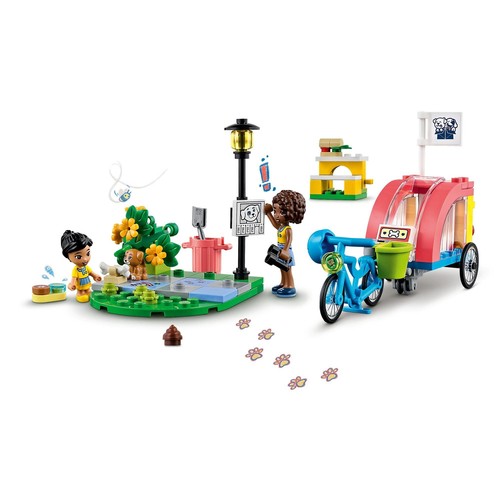 LEGO Friends Dog Rescue Bike 41738 Building Toy Set for Kids Aged 6+; with a Rem - Picture 3 of 9