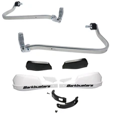 Barkbusters Kit Ducati Desert X Hardware Hand Guards Skid Plates BHG100 White