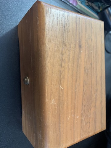 Vintage seltene Refuge Thorens Spieluhr Tänzerin Switzerland Made funktioniert tolles Holz - Bild 4 von 10