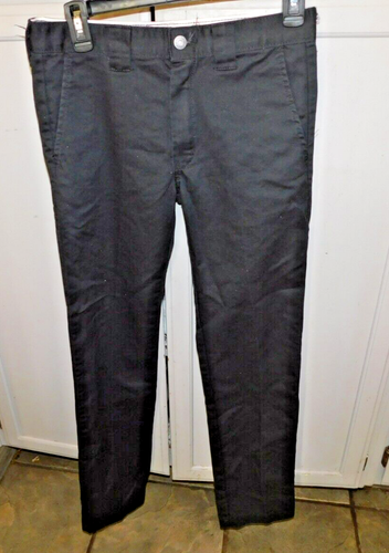 Dickies black twill jeans skinny straight sz 16 kid size