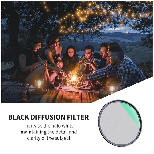 K&F Concept Nano-X Black Diffusion 1/4 lens Filter Special Effects Slim 37-95mm - Picture 48 of 113
