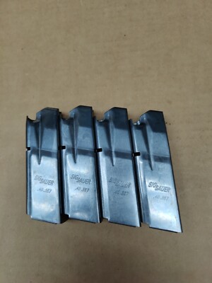 SIG SAUER MAGAZINE BODIES ONLY- STEEL P229 BODY FOR 10 RD MAGAZINES- 4 PACK