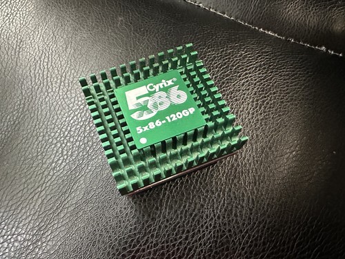 Cyrix 5x86-120GP (Rare x4 Capable, 133MHz) Socket 3 486 CPU - Tested & Working