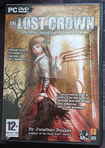 The Lost Crown: A Ghost-Hunting Adventure, PC DVD-Rom Game, New, Sealed, Horror - Picture 1 of 4