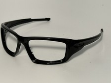 OAKLEY VALVE SUNGLASSES POLISHED BLACK REPLACEMENT BARE FRAME AUTHENTIC W/ ARMS