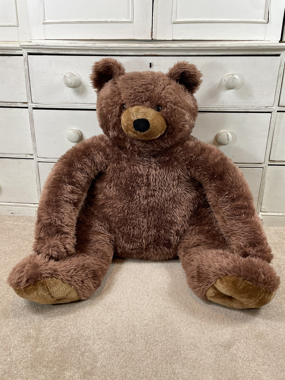 melissa & doug jumbo brown teddy bear
