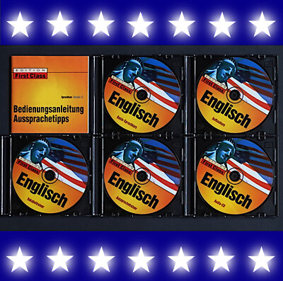 Edition First Class Sprachkurs Englisch 5.0, 4CD-ROMs u. 1Audio-CD in Jewelcases