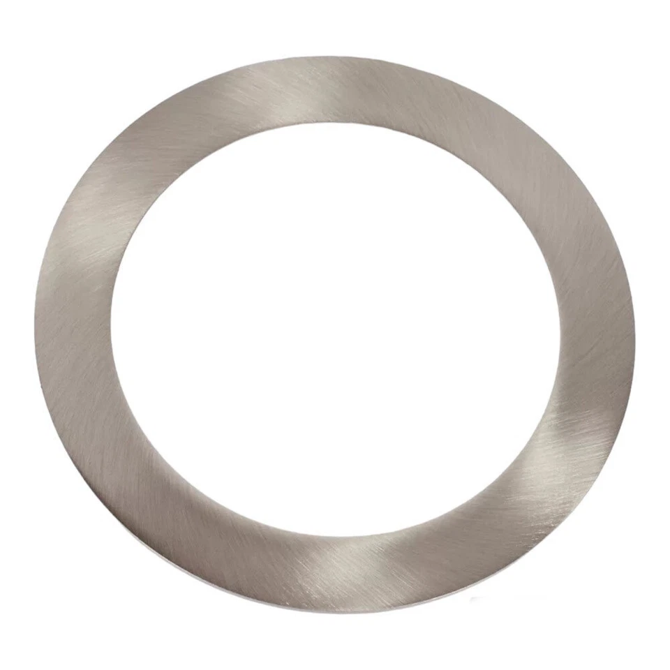 Pannello led incasso silver tondo slim 12 watt plafoniera luce 6500k 3000k 4000k - Immagine 2 di 4