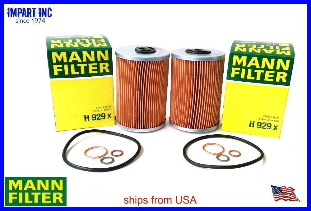 Mercedes Oil Filter 000 180 06 09 MANN H929x (2) Filters eBay